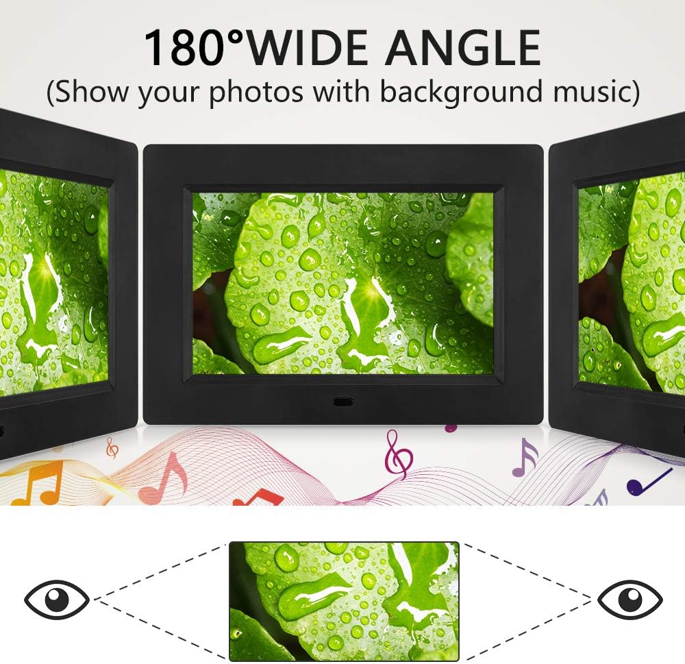 10 Inch Digital Picture Frame with Remote Control Black V56016