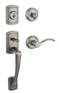 Slate Single Cylinder Handleset with Tobin Lever Q74925