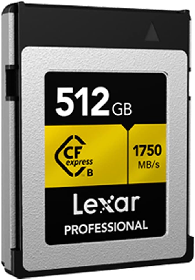 512 GB CFexpress Type B Memory Card Bundle with USB 3.2 Gen 2x2 Reader E7136